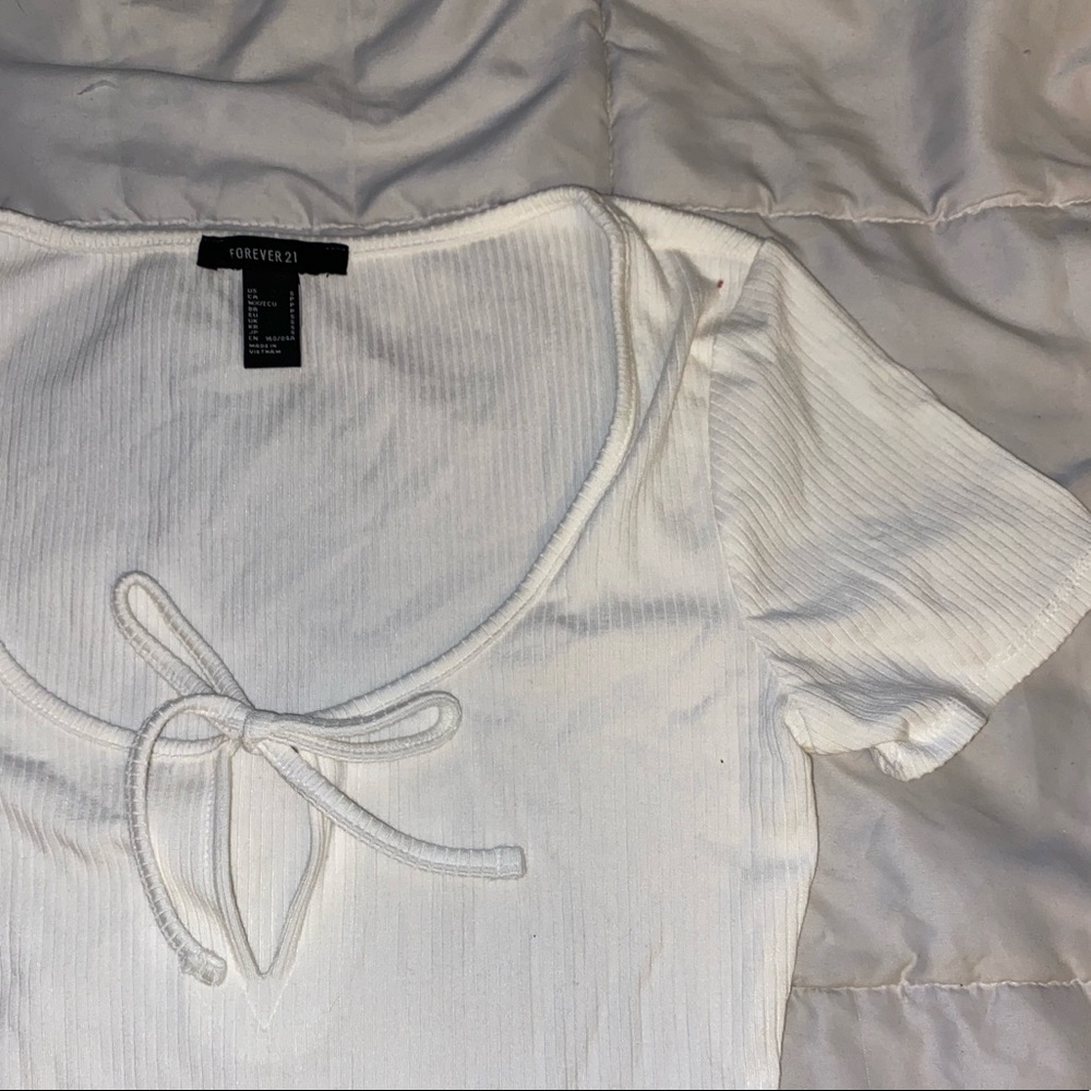 WHITE SCOOP NECK BODYSUIT